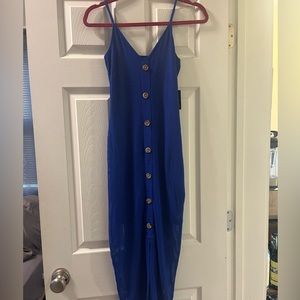 NWT Beautiful express royal blue dress